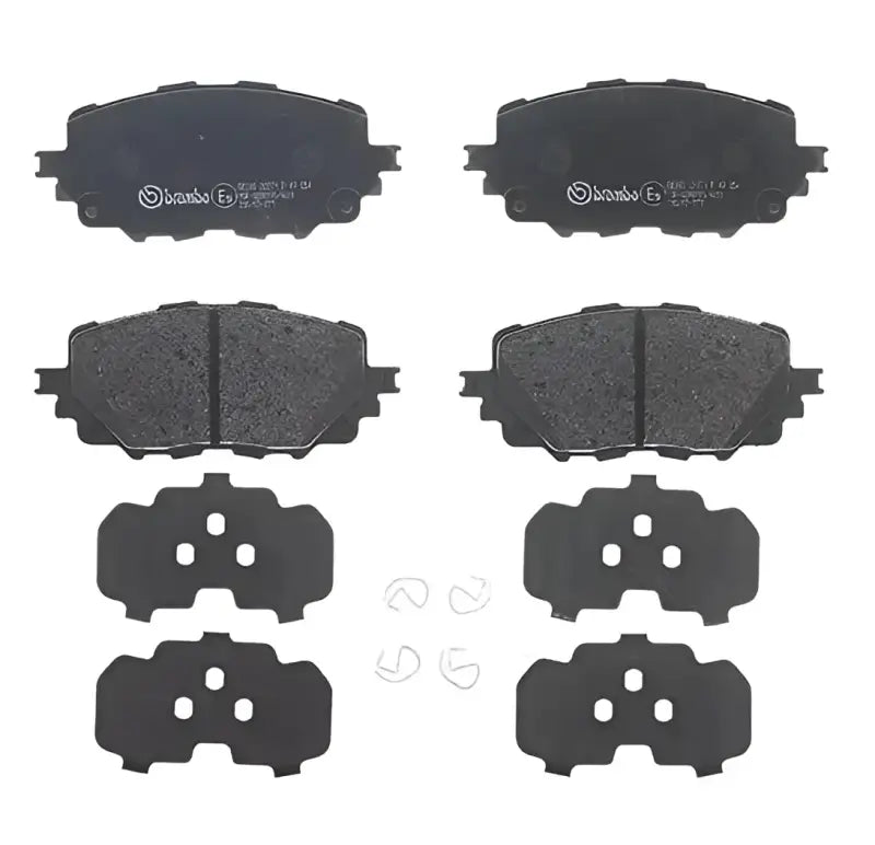 Brake Pad FMSI Number D1903-9130; Low-Metallic; Set Of 4; With Hardware - RV and Auto Parts