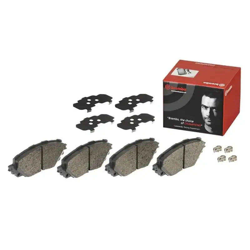 Brake Pad FMSI Number D1903-9130; Low-Metallic; Set Of 4; With Hardware - RV and Auto Parts