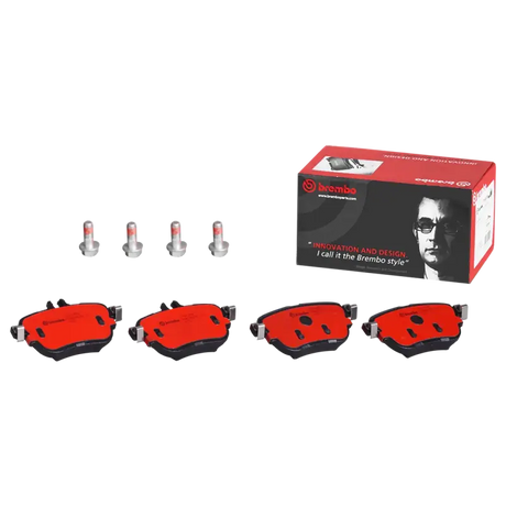 Brake Pad FMSI Number D1936-9161; Ceramic; Set Of 4; With Brake Caliper Screws - RV and Auto Parts