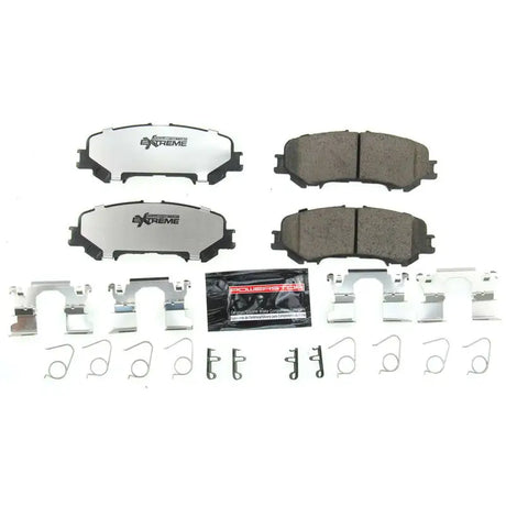 Brake Pad FMSI Number D2032; Carbon-Fiber Ceramic Pads; Set Of 4; With Premium Stainless Steel Hardware - Truck &