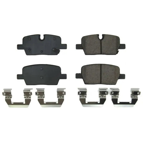 Brake Pad FMSI Number D2303; Ceramic Pads; Set Of 4; With Premium Stainless Steel Hardware - Truck & Automotive