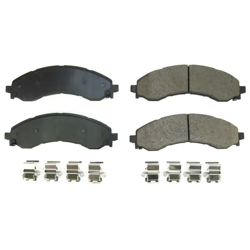 Brake Pad FMSI Number D2404; Ceramic Pads; Set Of 4; With Premium Stainless Steel Hardware - Truck & Automotive