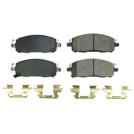 Brake Pad FMSI Number D2413; Ceramic Pads; Set Of 4; With Premium Stainless Steel Hardware - Truck & Automotive