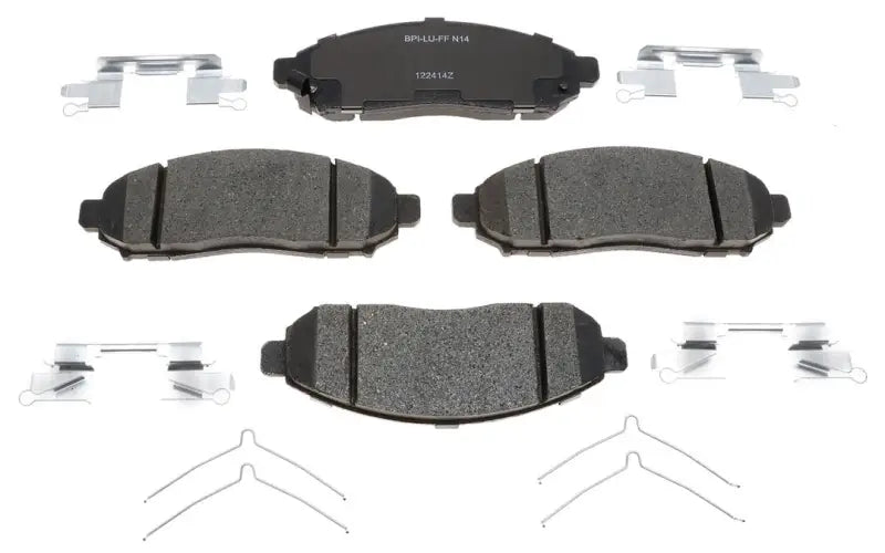 Brake Pad OE Replacement; Ceramic; Includes Mounting Hardware - Truck & Automotive