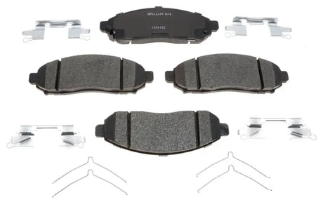 Brake Pad OE Replacement; Ceramic; Includes Mounting Hardware - Truck & Automotive