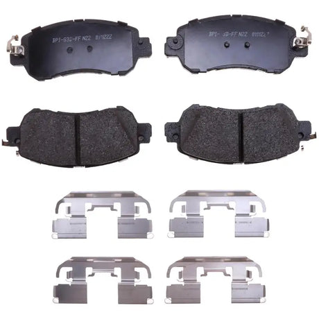 Automotive brake pad set for vehicle’s braking, OE replacement Ceramic pad