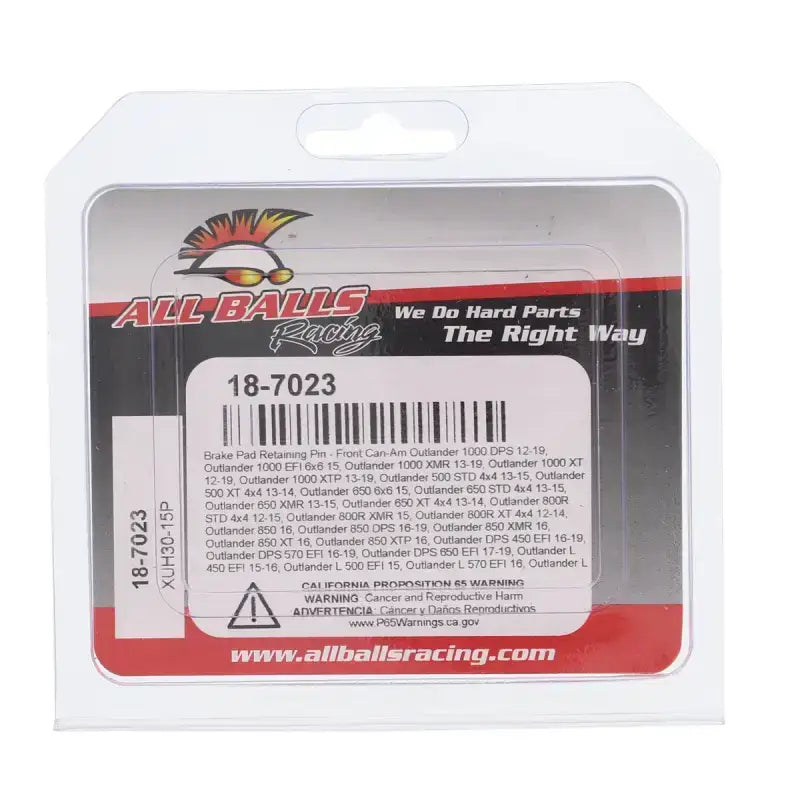 Brake Pad Pin Kit 