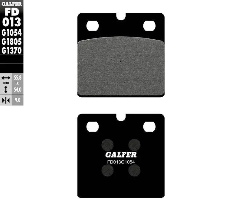 Brake Pads Semi Metallic Fd013g1054 - Powersports