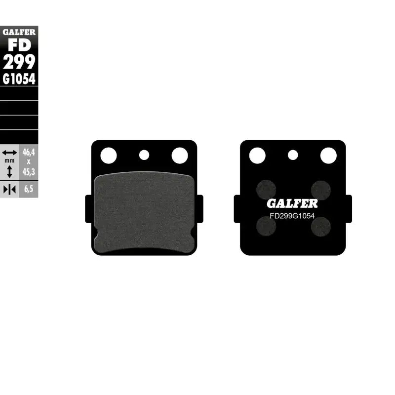 GALFER Brake Pads Semi Metallic Fd299g1054