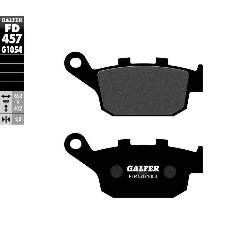 Brake Pads Semi Metallic Fd457g1054 - Powersports