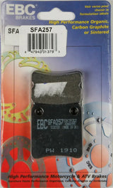 Packaged EBC SFA257 scooter brake pad for Brake Pads Sfa257 Organic product