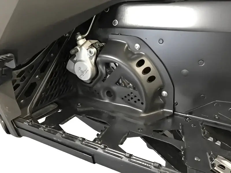 Brake Rotor Cover Black Gen4 - Powersports