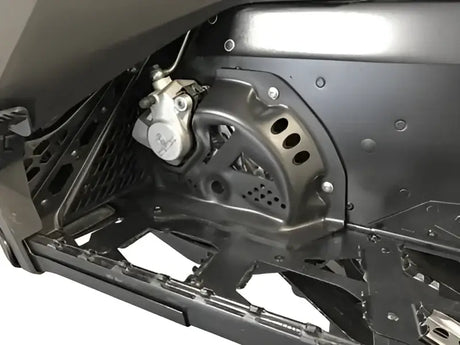 Brake Rotor Cover Black Gen4 - Powersports