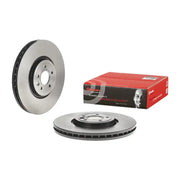 Brake Rotor Vented; One Piece Design; Wheel Bolt Pattern 5 x 107.95 Millimeter; 350 Millimeter Diameter 48.2 Height 32