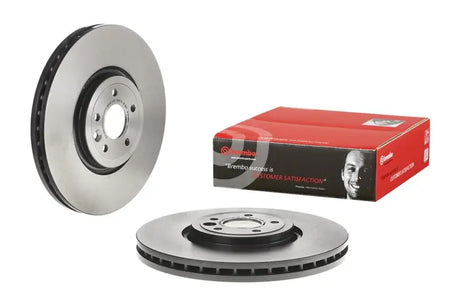 Brake Rotor Vented; One Piece Design; Wheel Bolt Pattern 5 x 107.95 Millimeter; 350 Millimeter Diameter 48.2 Height 32