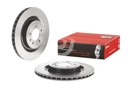 Brake Rotor Vented; One Piece Design; Wheel Bolt Pattern 5 x 120 Millimeter; 350 Millimeter Diameter 48.9 Height 25