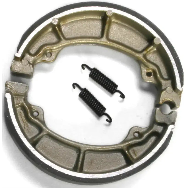 Motorcycle Brake Shoes 307 Plain with springs for reliable stopping power