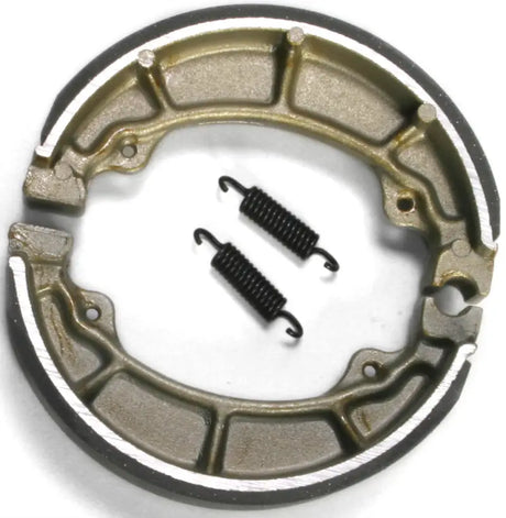 Motorcycle Brake Shoes 307 Plain with springs for reliable stopping power
