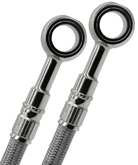 Braided stainless steel brake lines for Brakeline Rear TL1000R 98-02 back end upgrade