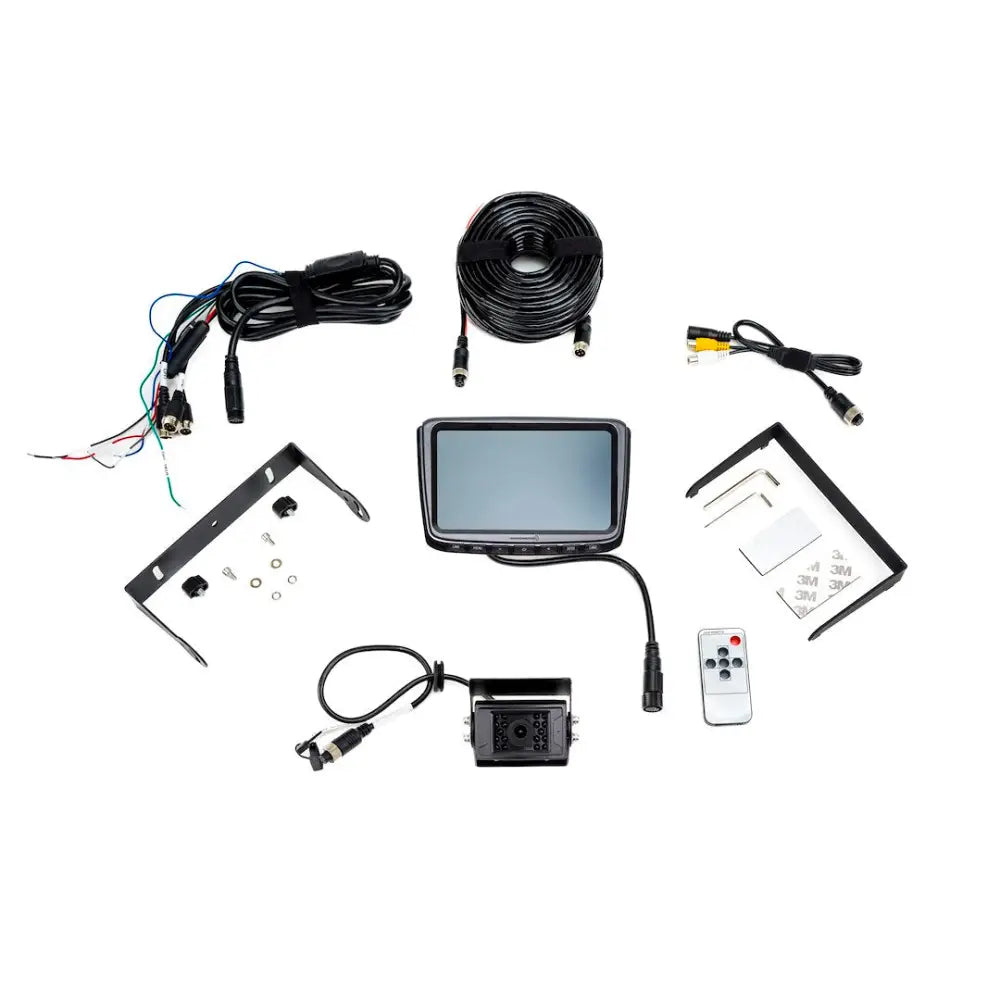 Brand Motion Always On Observation Backup Camera FLTW-7000 - Heavy Duty Vision System AH