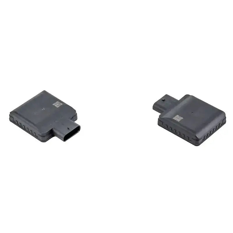 Black plastic OBD2 adapter for BrandMotion RDBS1600 blind spot detection