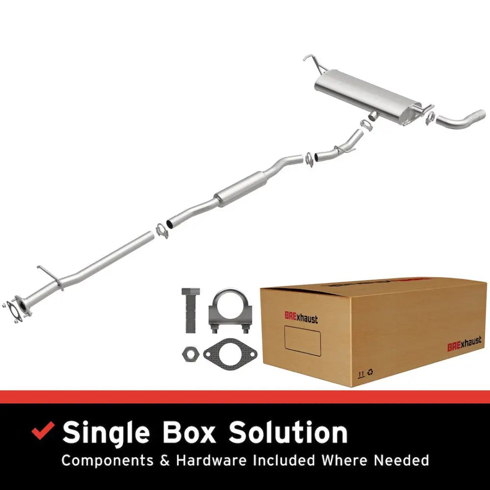 BRE Exhaust Designed For Power And Sound Exhaust System Kit 106-0243 - 08-14 Nissan Rogue 2.5