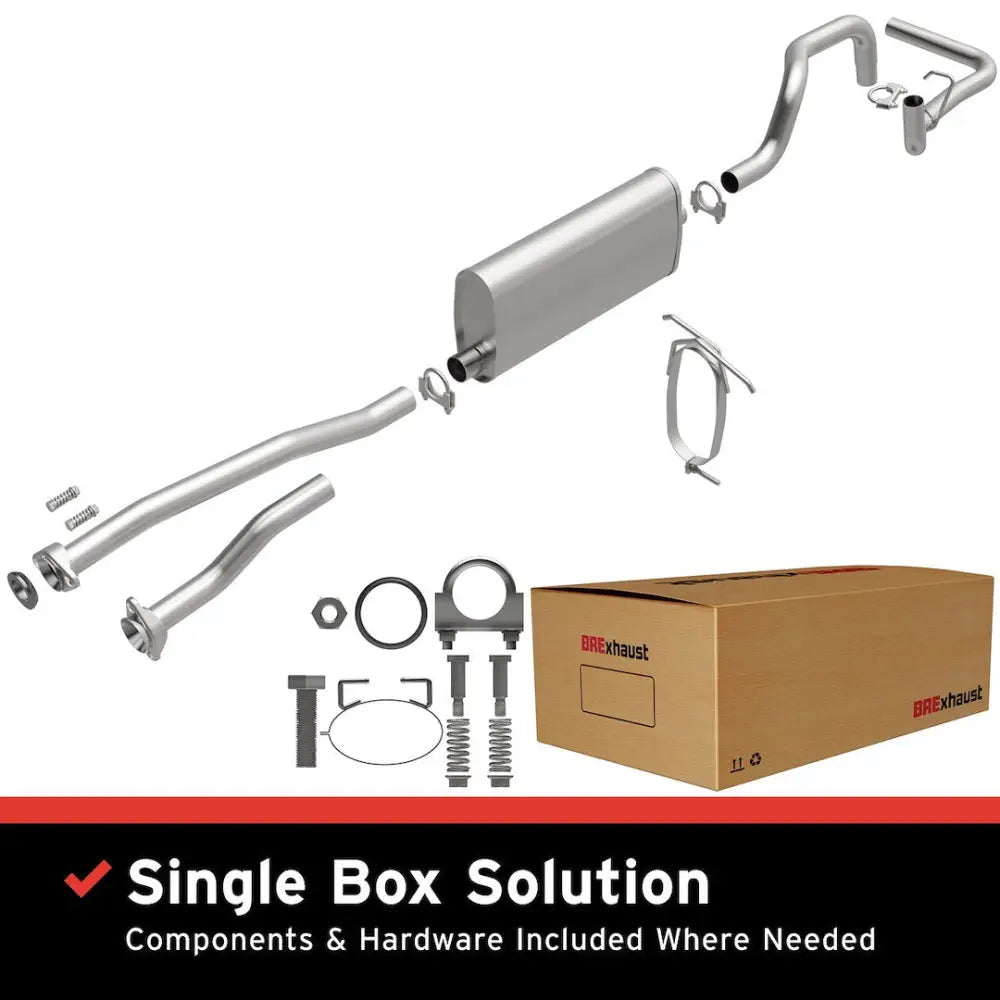 BRE Exhaust Designed For Power And Sound Exhaust System Kit 106-0178 - 03 Mazda B3000 3.0L