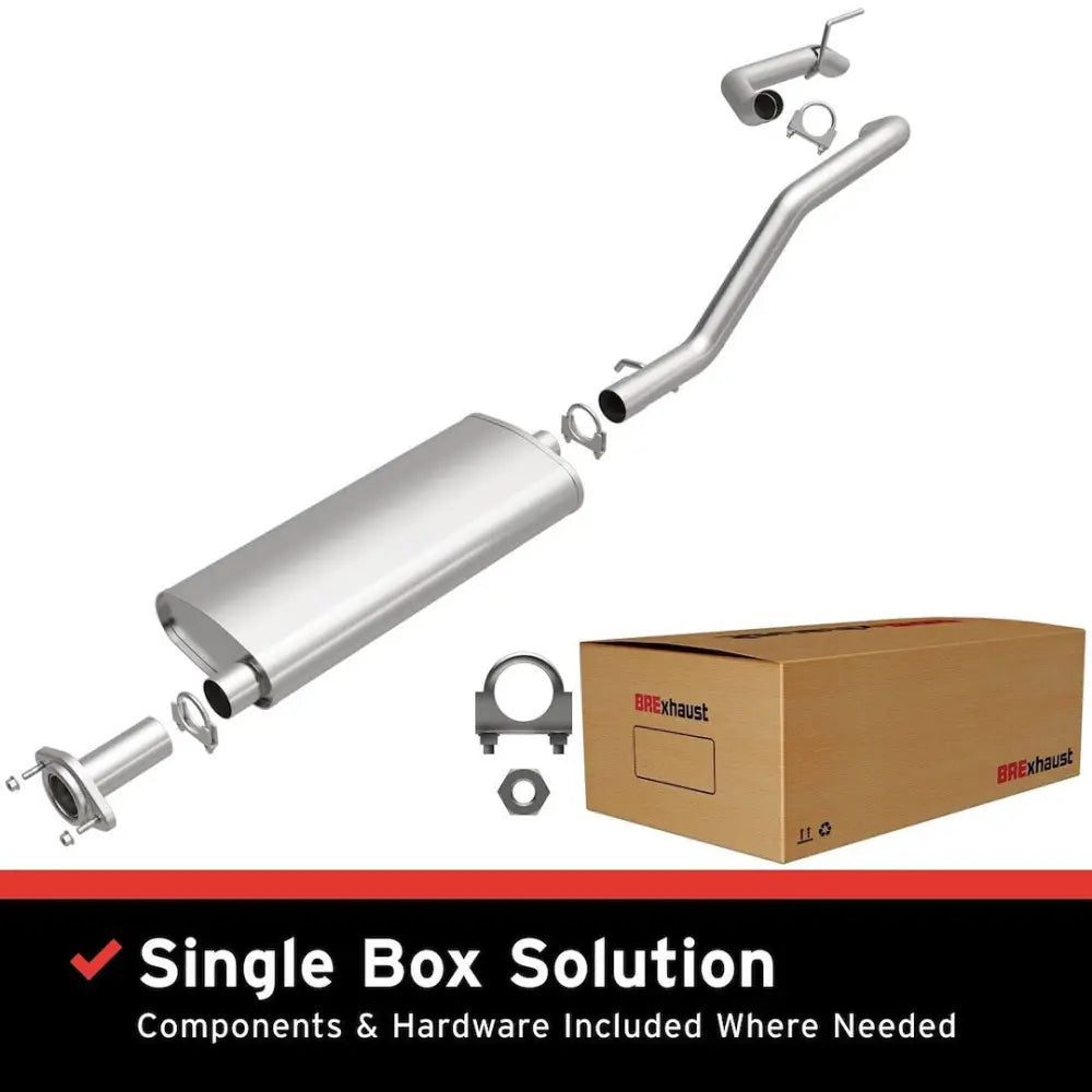 BRE Exhaust Designed For Power And Sound Exhaust System Kit 106-0014 - 05-10 Jeep Commander