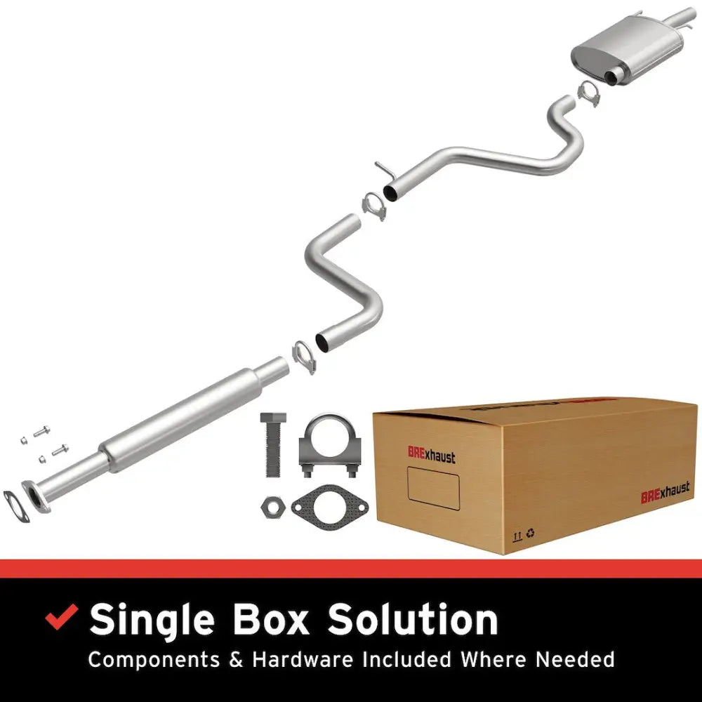 BRE Exhaust Designed For Power And Sound Exhaust System Kit 106-0016 - 05-08 Pontiac Grand PR