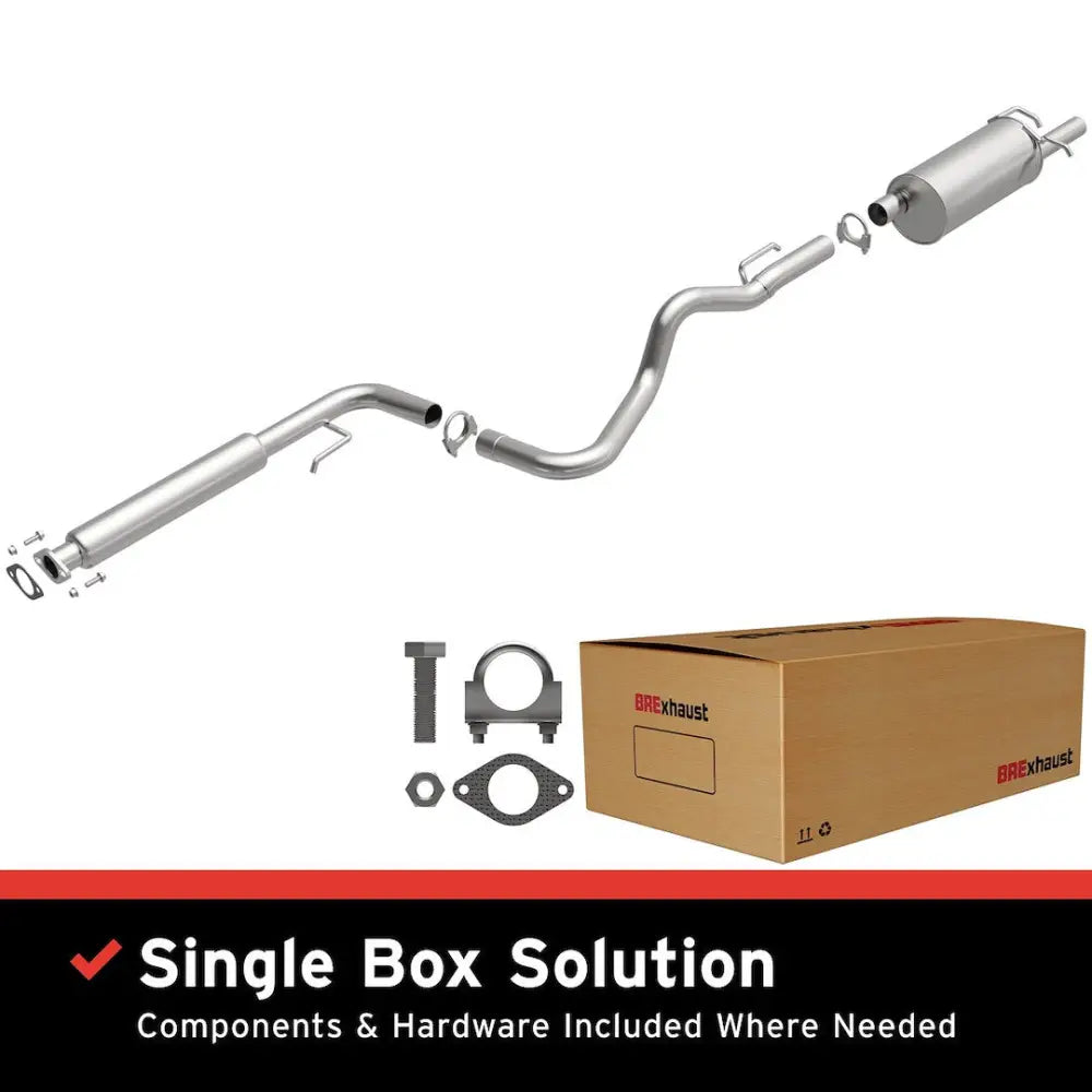 BRE Exhaust Designed For Power And Sound Exhaust System Kit 106-0019 - 05-11 Cobalt Hhr G5 PU