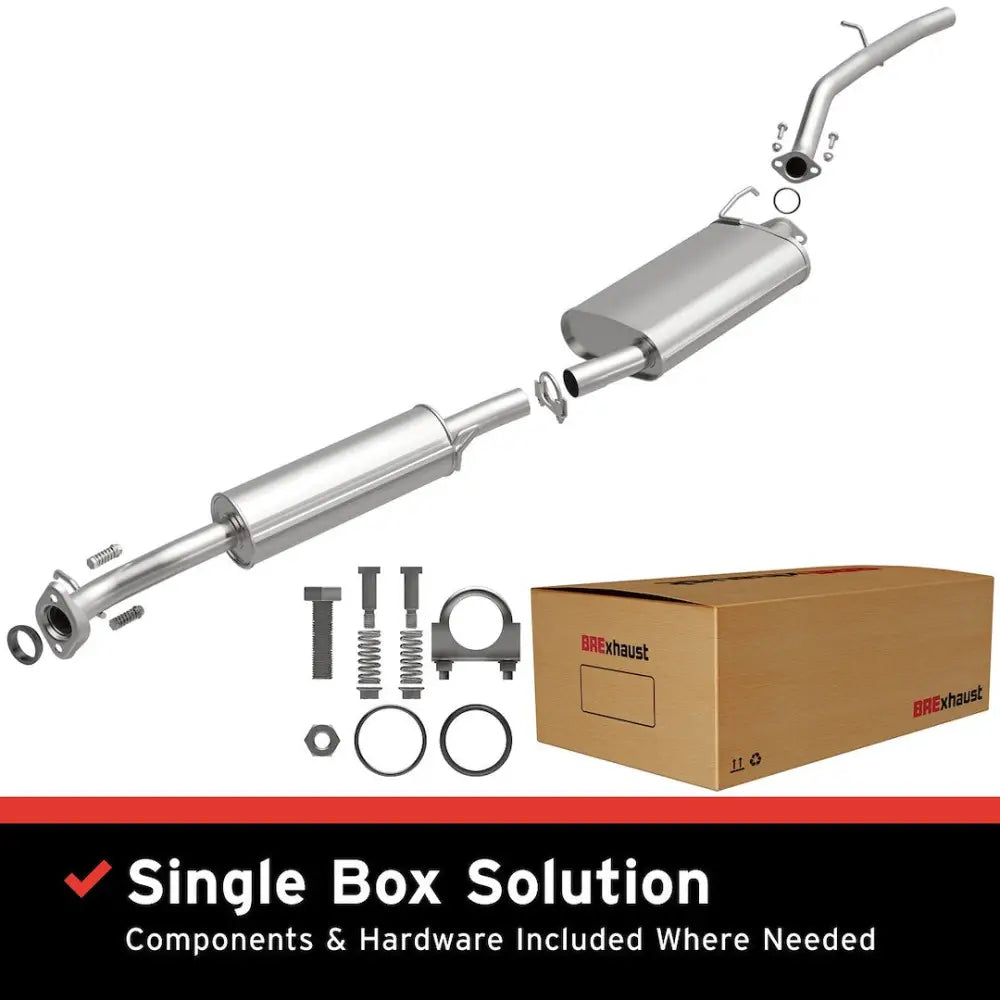 BRE Exhaust Designed For Power And Sound Exhaust System Kit 106-0080 - 03-11 Element