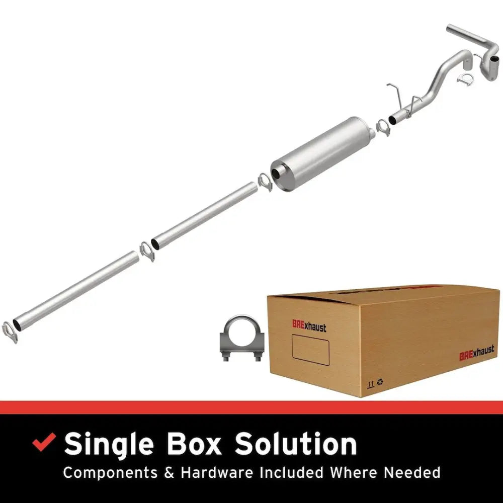 BRE Exhaust Designed For Power And Sound Exhaust System Kit 106-0278 - 87-95 Ford F-150