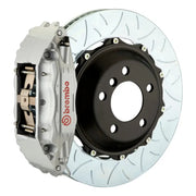 Brembo 01-06 M3 (E46) Front GT BBK 4 Piston Cast 2pc 355x32 2pc Rotor Slotted Type3-Silver - Brakes