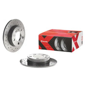 Brembo OE 09.A417.1X Brembo 07-11 Camry/17-18 Corolla iM/06-18 RAV4 Front Premium Xtra Cross Drilled UV Coated Rotor