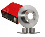 Brembo Premium UV Coated Rear Rotor for Lexus ES300h and Avalon displayed with box