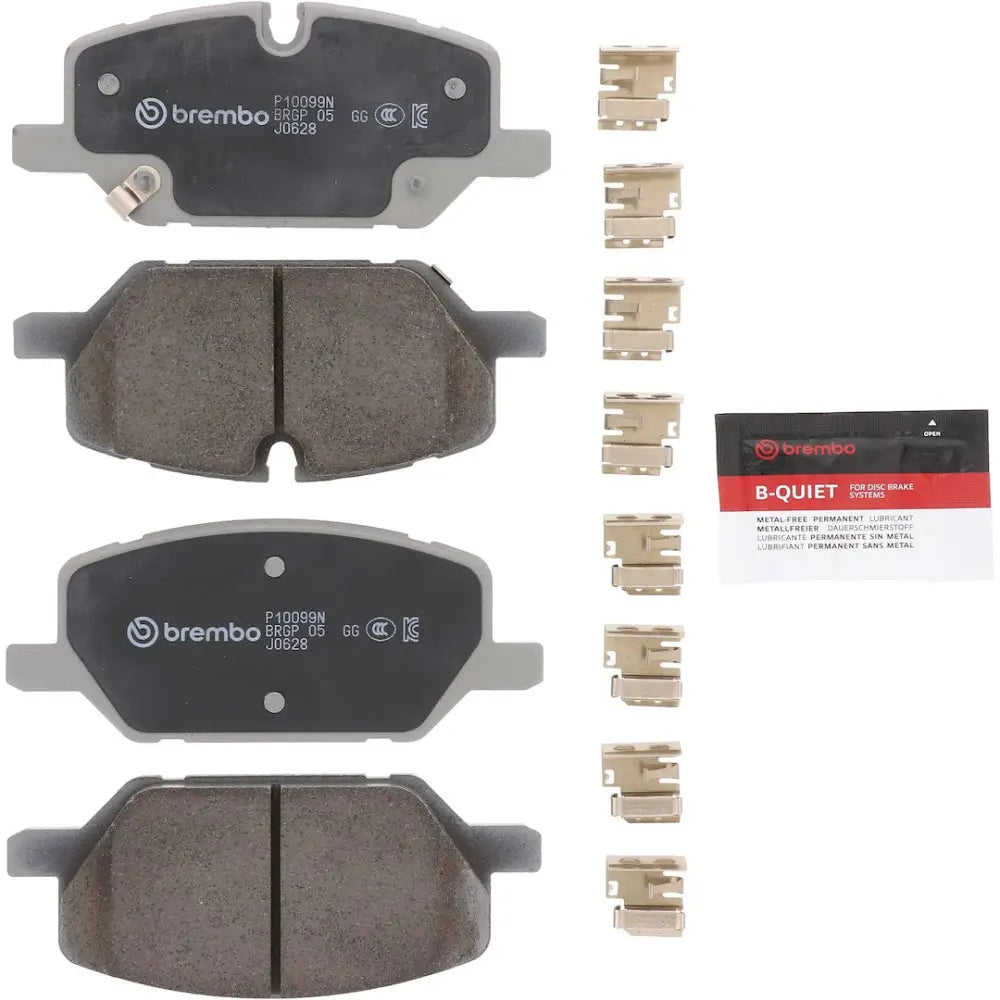 Brembo Ensures Comfort And Brembo Quality Brake Pad P10099N - Discbrakepadset Naoceramic