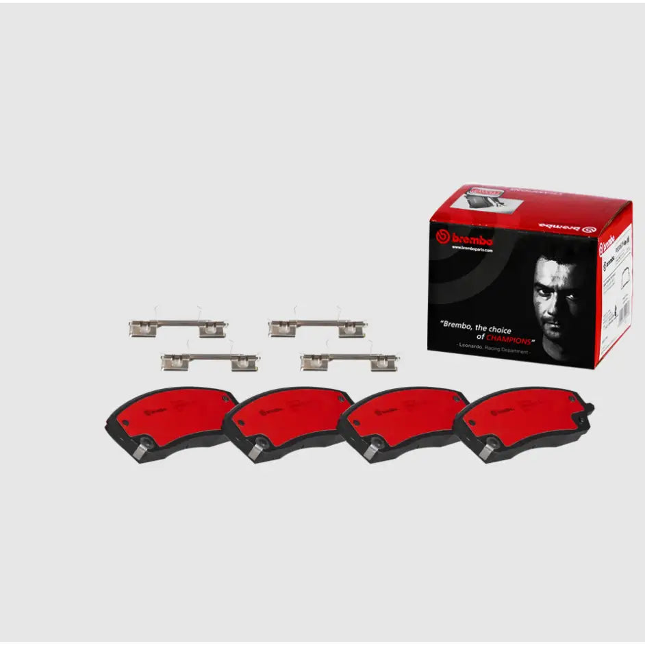 Brembo Ensures Comfort And Brembo Quality Brake Pad P11041N - Discbrakepadset Naoceramic