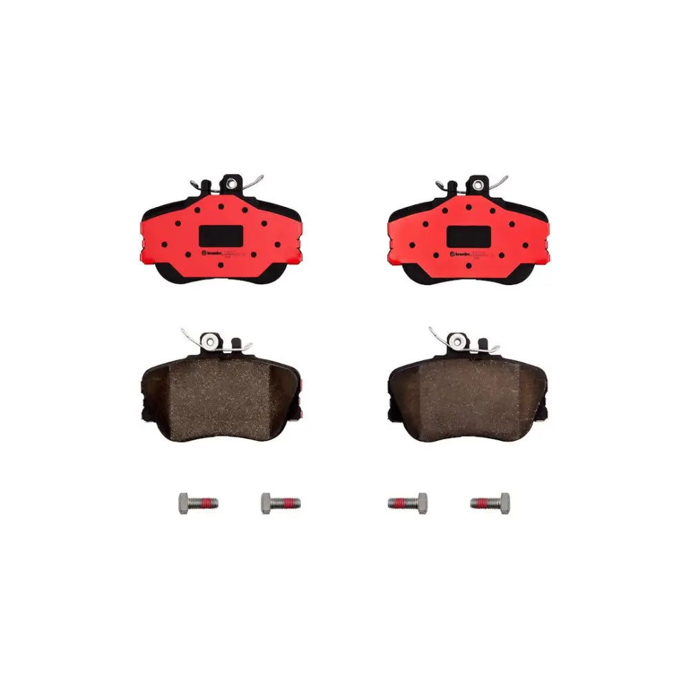 Brembo Premium Low-Met OE Equivalent Pad Brake Pad P06017N - Disc Set