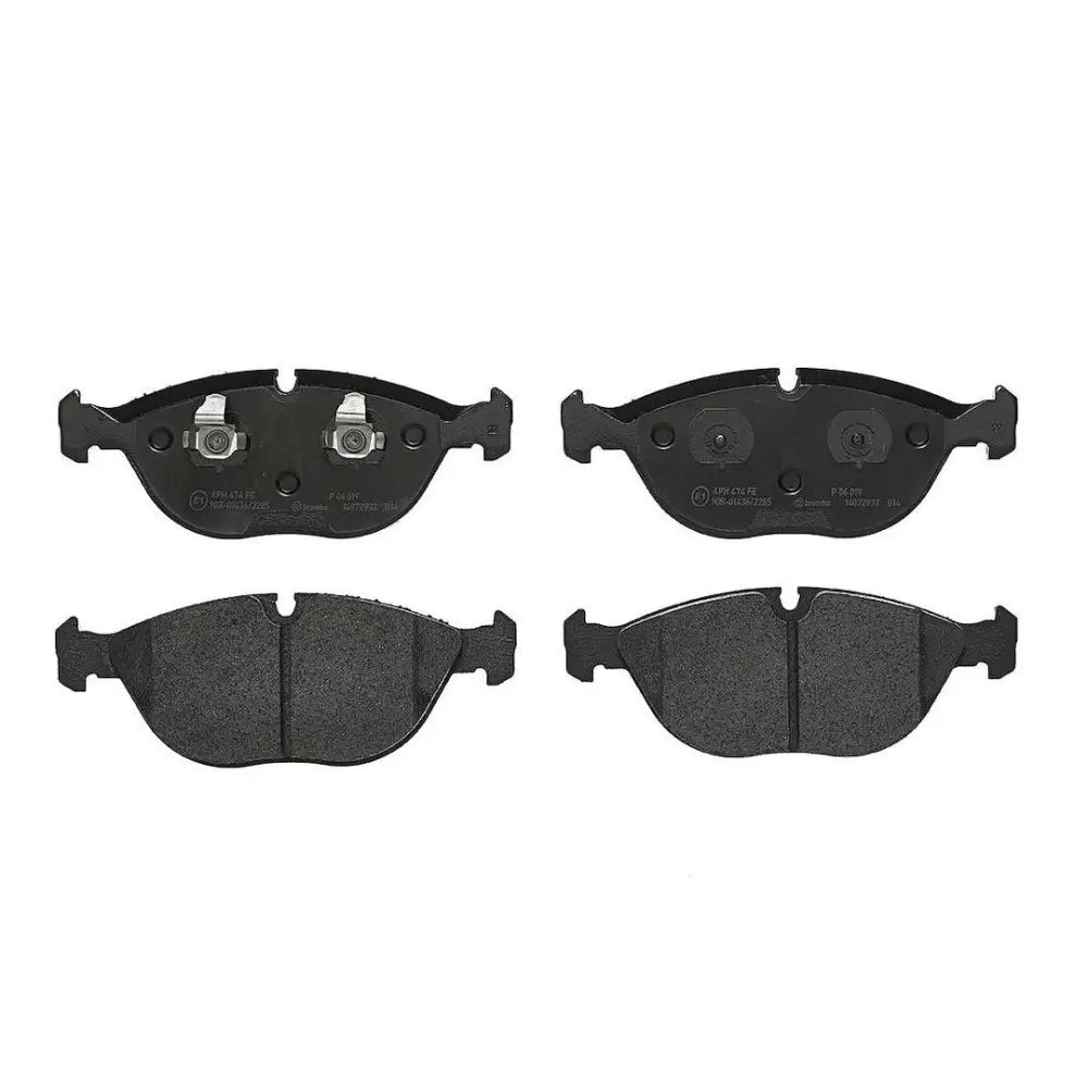 Brembo Premium Low-Met OE Equivalent Pad Brake Pad P06019 - Disc Set