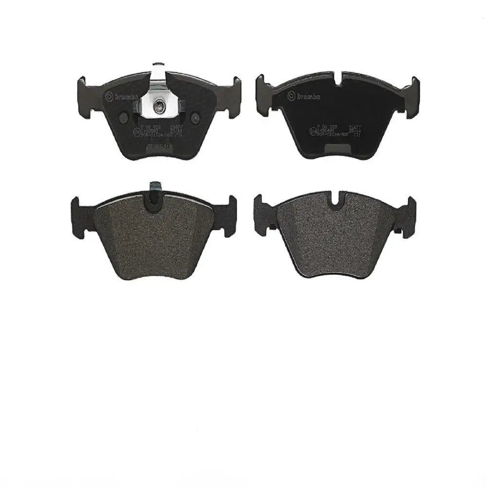 Brembo Premium Low-Met OE Equivalent Pad Brake Pad P06022 - Disc Set