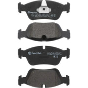 Brembo Premium Low-Met OE Equivalent Pad Brake Pad P06024 - Disc Set