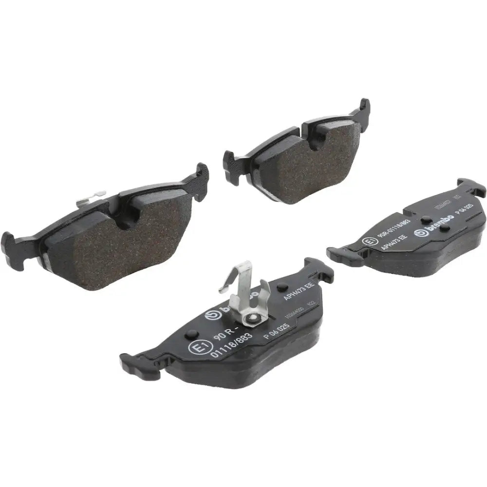 Brembo Premium Low-Met OE Equivalent Pad Brake Pad P06025 - Disc Set