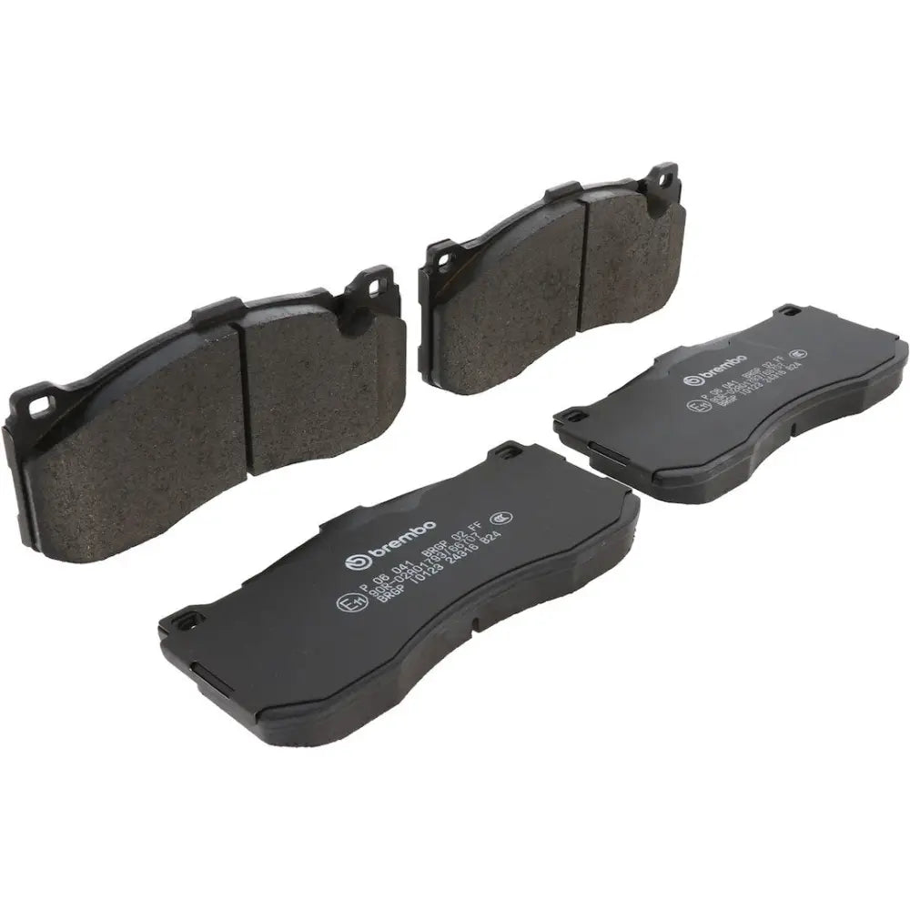 Brembo Premium Low-Met OE Equivalent Pad Brake Pad P06041 - Disc Set