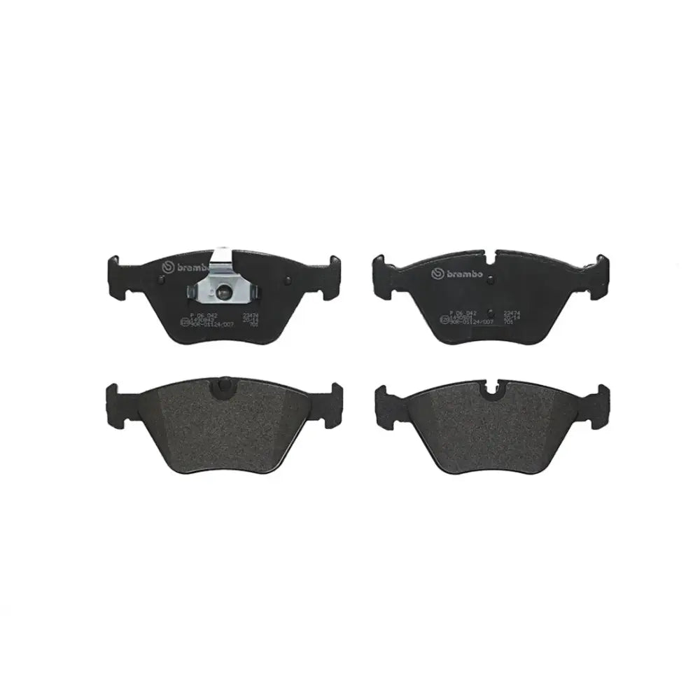 Brembo Premium Low-Met OE Equivalent Pad Brake Pad P06042 - Disc Set