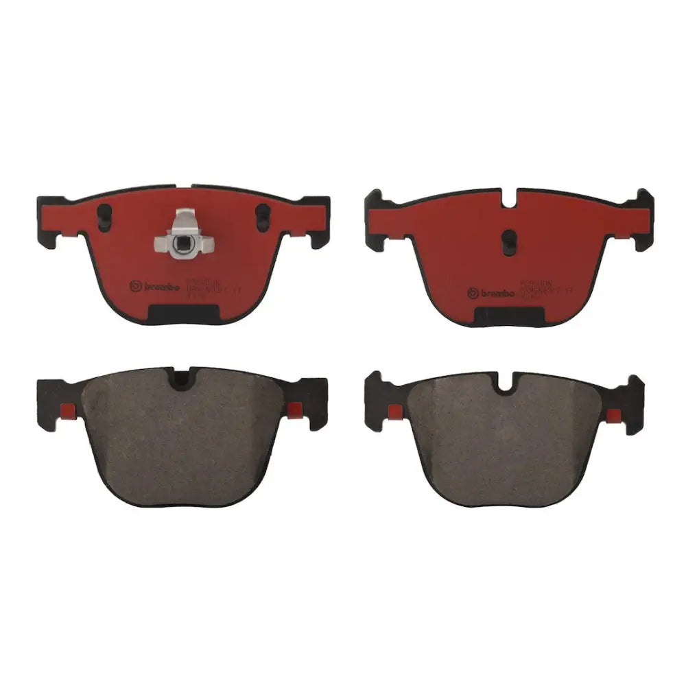 Brembo Premium Low-Met OE Equivalent Pad Brake Pad P06050N - Disc Set