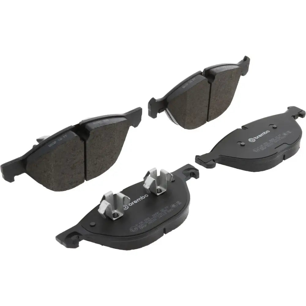 Brembo Premium Low-Met OE Equivalent Pad Brake Pad P06058 - Disc Set