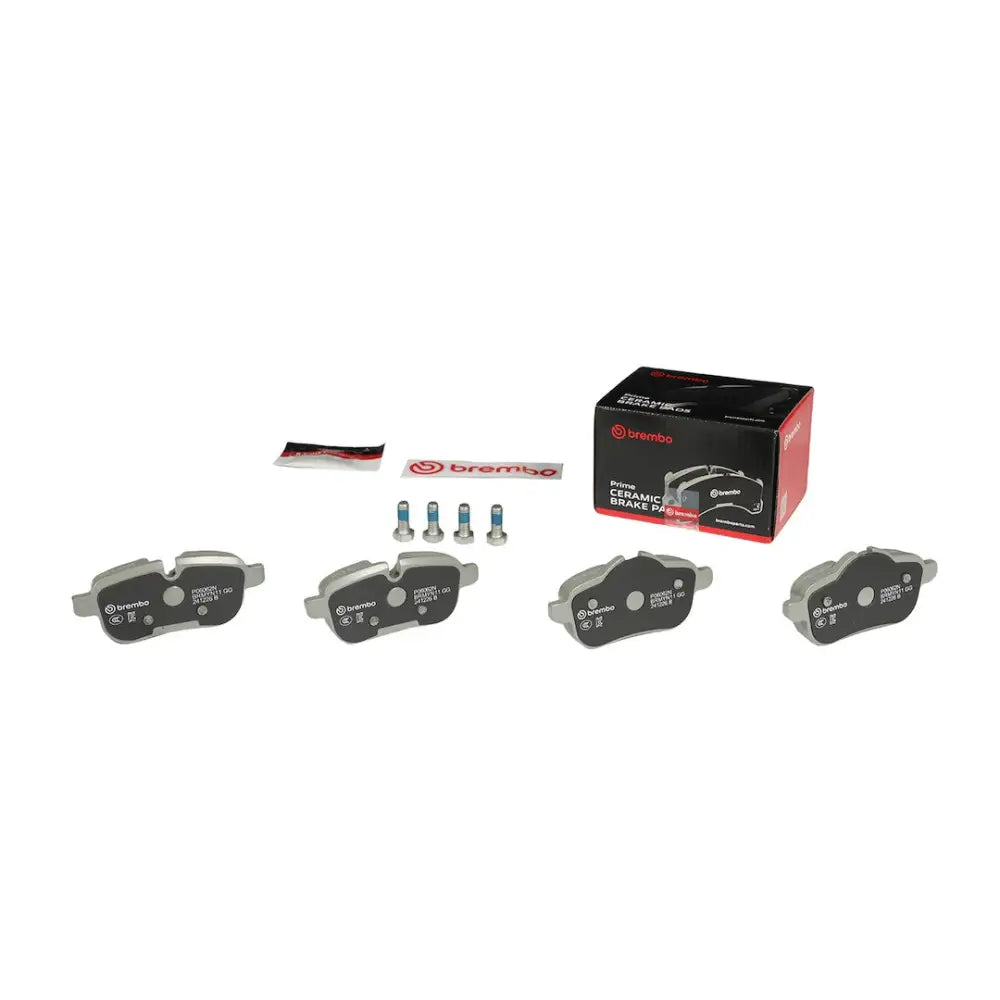 Brembo Premium Low-Met OE Equivalent Pad Brake Pad P06062N - Disc Set