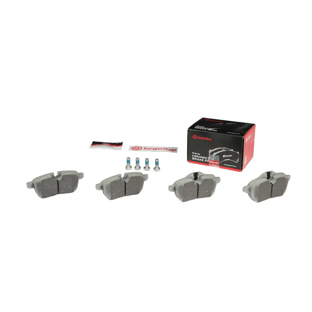 Brembo Premium Low-Met OE Equivalent Pad Brake Pad P06062N - Disc Set