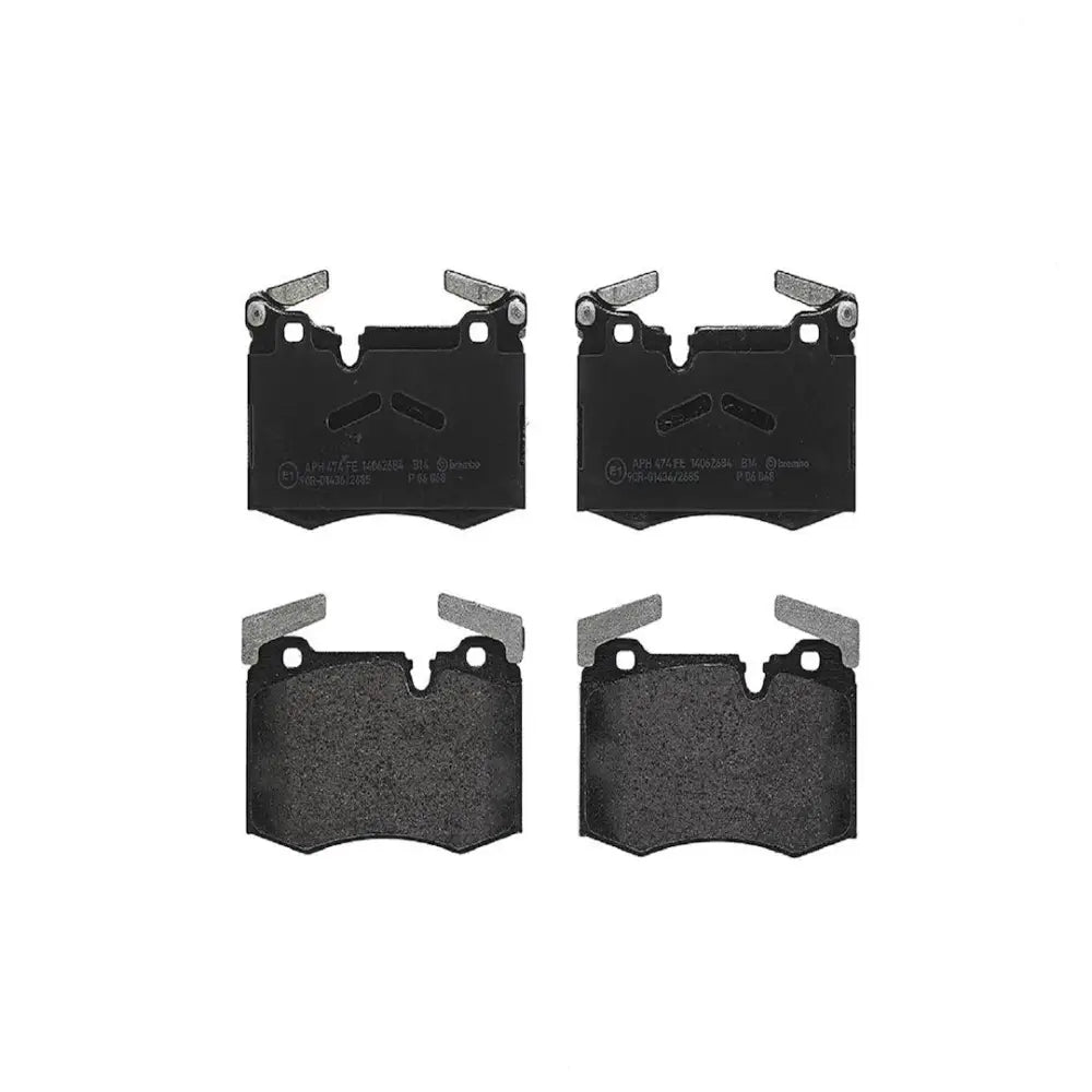 Brembo Premium Low-Met OE Equivalent Pad Brake Pad P06068 - Disc Set