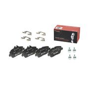 Brembo Premium Low-Met OE Equivalent Pad Brake Pad P06091 - Disc Set